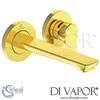 Ideal Standard Connect Air Concept Air Brushed Gold Built-In Basin Mixer Tap Spare Parts